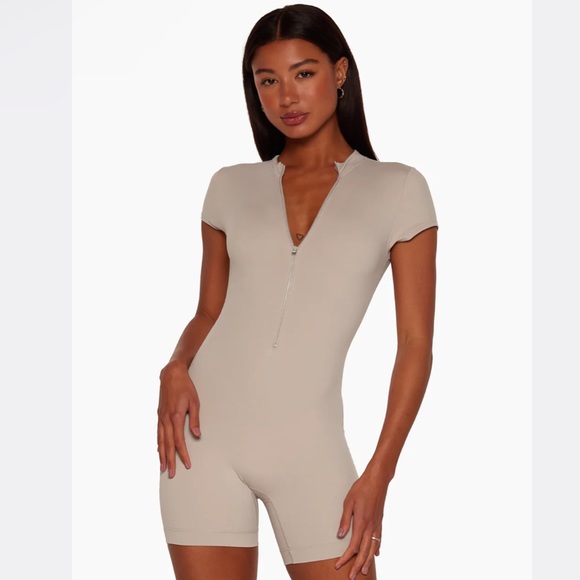 SPORTBODY® MOCK ZIP SHORTYSUIT - ONYX - Picture 4 of 4